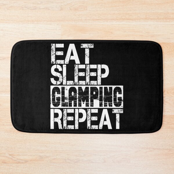 Item preview, Eat Sleep Glamping Repeat, Grunge  designed and sold by ACC .