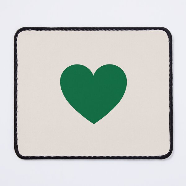 Item preview, Christmas Green Love Heart designed and sold by GemsAnatomy.