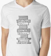 Collected Works of Jane Austen V-Neck T-Shirt