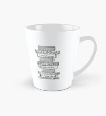 Collected Works of Jane Austen Tall Mug