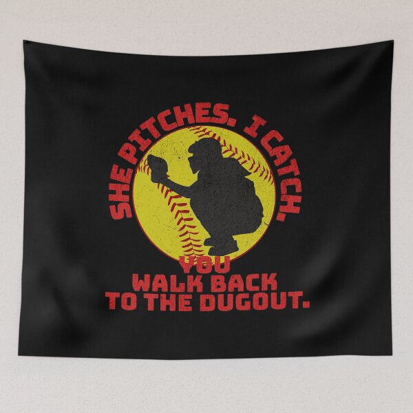 Item preview, Hitter, Back to the Dugout! Love, the Catcher designed and sold by Batty4Boba.