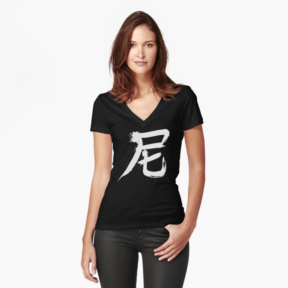 Item preview, Fitted V-Neck T-Shirt designed and sold by merimeaux.