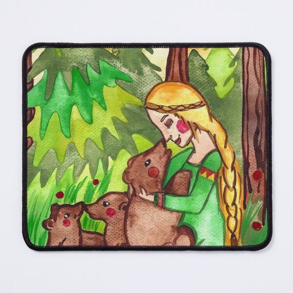 Item preview, Mielikki and the bears designed and sold by Niina Niskanen.