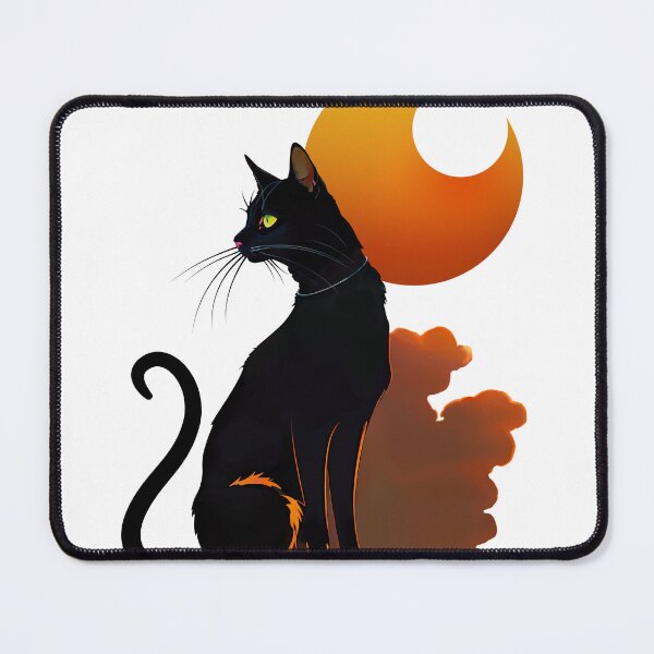 Item preview, Cat Looking at Sunset designed and sold by Dream-Horizon.