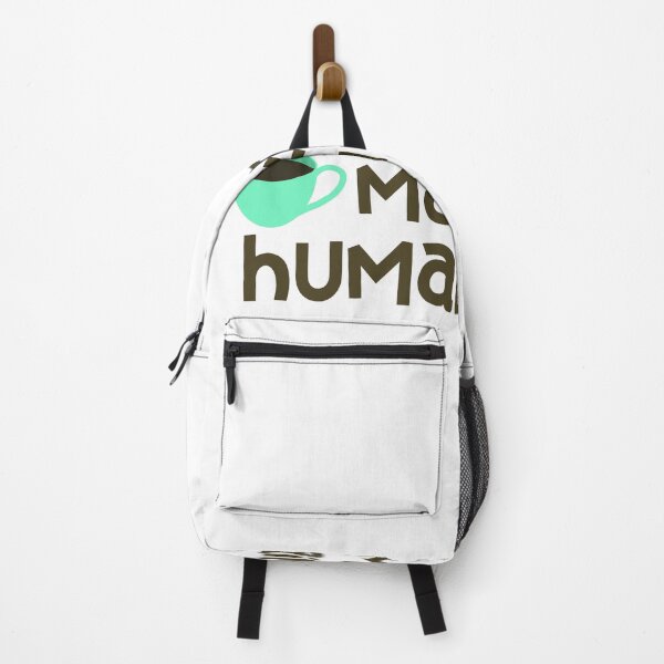 Item preview, Coffee Makes Me Human Again Sticker Green designed and sold by Marianna's Meraki.