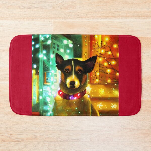 Item preview, Dog With Christmas Lights  designed and sold by NitaBond.