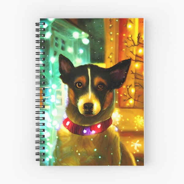 Item preview, Dog With Christmas Lights  designed and sold by NitaBond.