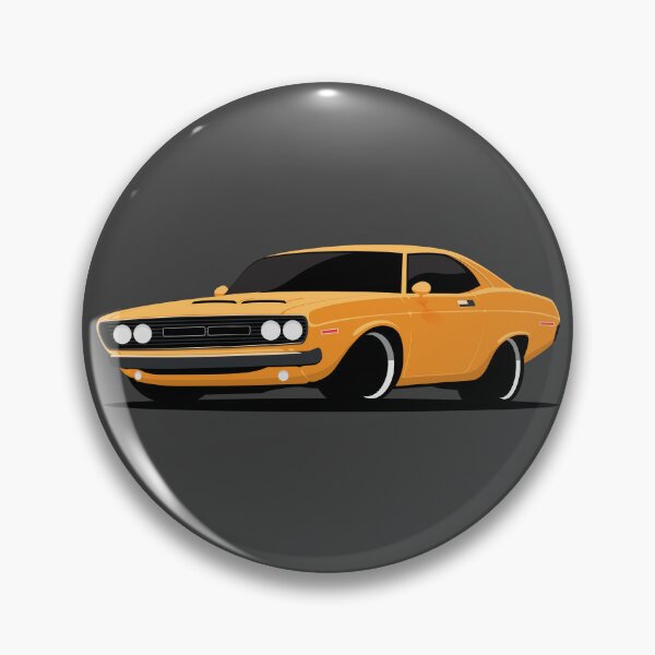 Item preview, American Muscle Pony Car Illustration designed and sold by blackdogshop.