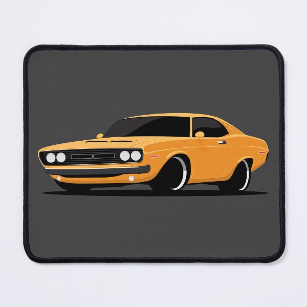 Item preview, American Muscle Pony Car Illustration designed and sold by blackdogshop.