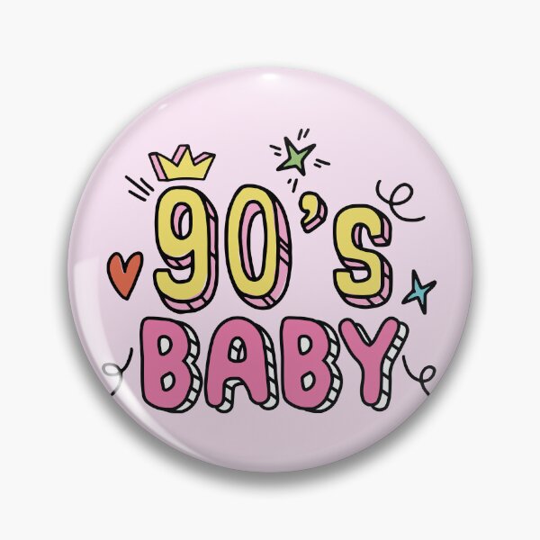 Item preview, 90'S Baby Birthday Doodle Typography  designed and sold by bolimj.