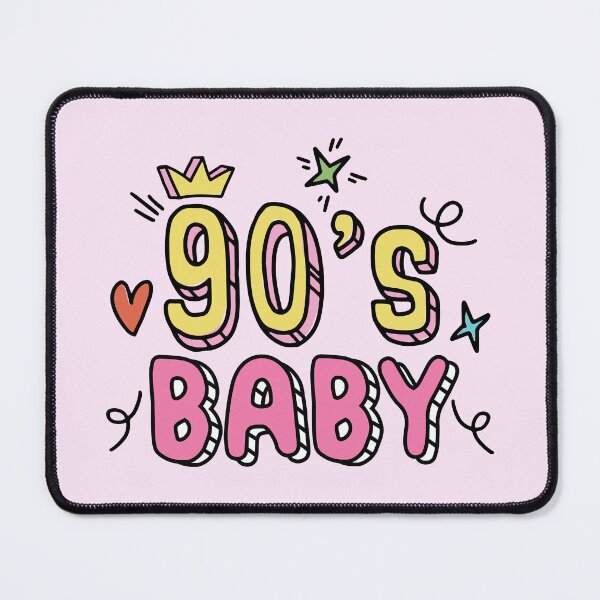 Item preview, 90'S Baby Birthday Doodle Typography designed and sold by bolimj.