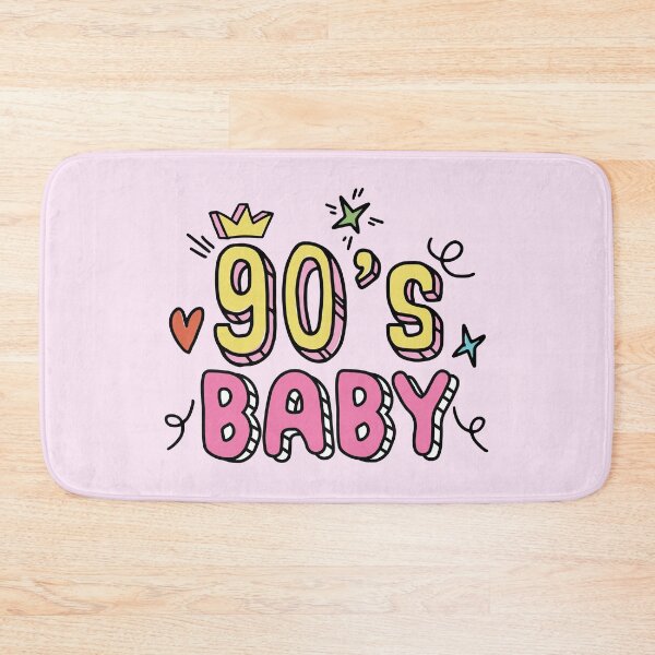 Item preview, 90'S Baby Birthday Doodle Typography  designed and sold by bolimj.