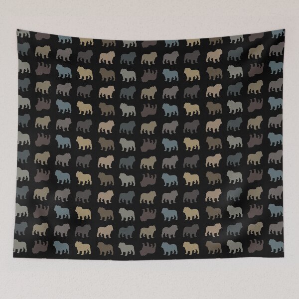 Item preview, Bulldog Silhouette(s) designed and sold by Jenn Inashvili.