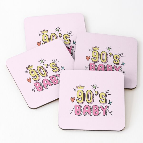 Item preview, 90'S Baby Birthday Doodle Typography  designed and sold by bolimj.