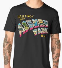 Greetings from Asbury Park, New Jersey 0a Men's Premium T-Shirt