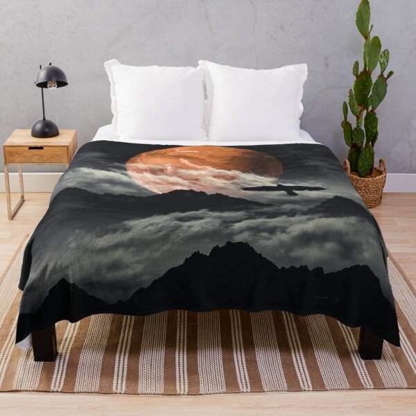 Item preview, mars above mountains designed and sold by Dyrk Wyst Redbubble Shop.