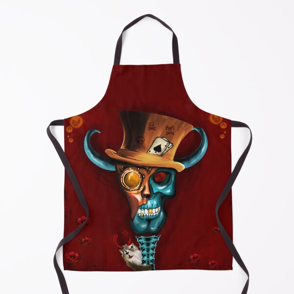 Item preview, Steampunk Pirate Skull Gift designed and sold by InkyGenies.