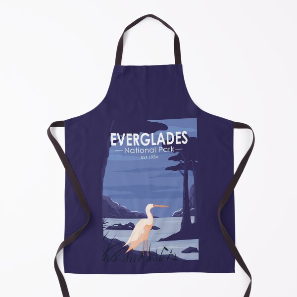 Item preview, Everglades National Park Egret Vintage designed and sold by KrisSidDesigns.