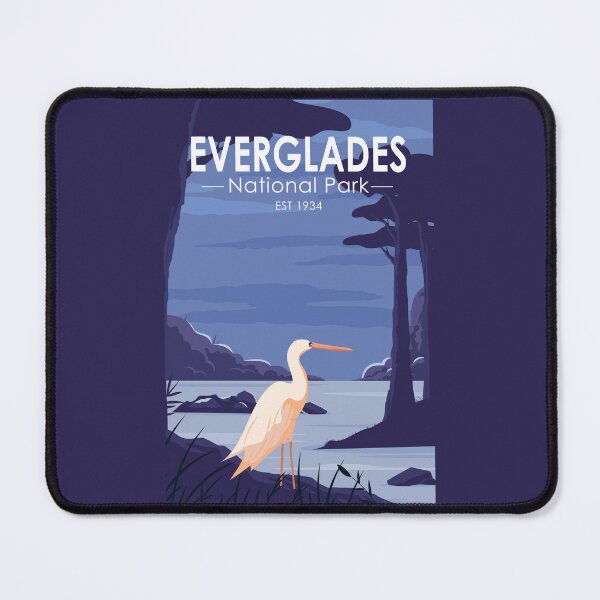 Item preview, Everglades National Park Egret Vintage designed and sold by KrisSidDesigns.