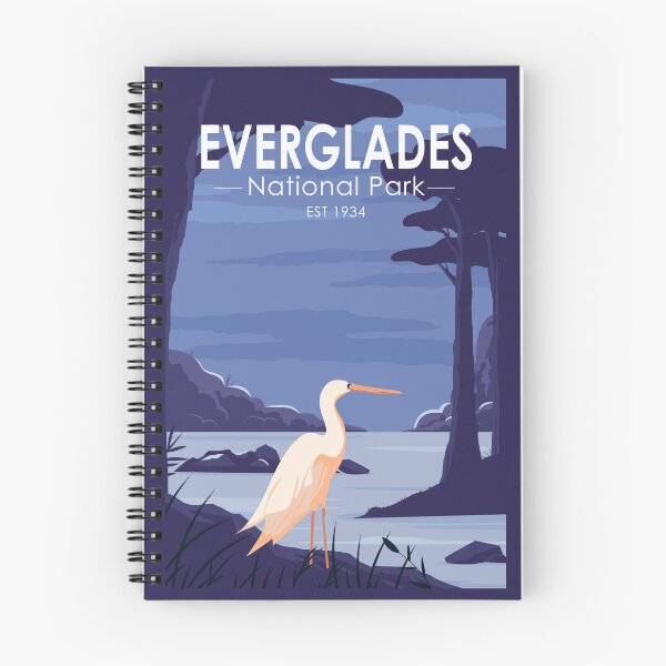 Item preview, Everglades National Park Egret Vintage designed and sold by KrisSidDesigns.