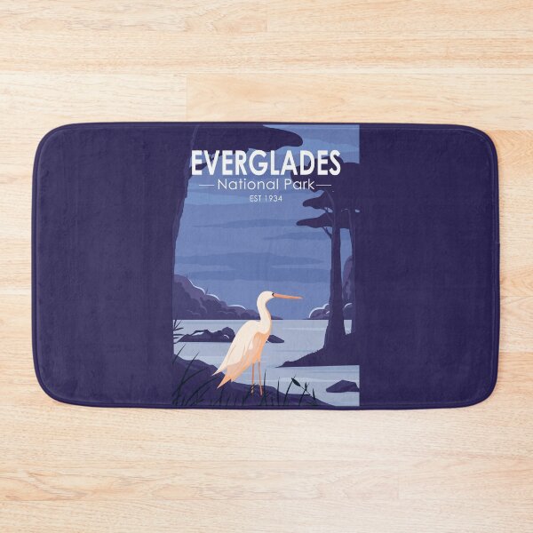 Item preview, Everglades National Park Egret Vintage designed and sold by KrisSidDesigns.