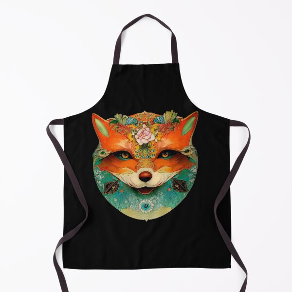 Item preview, Fox carnival mask designed and sold by GorinART.