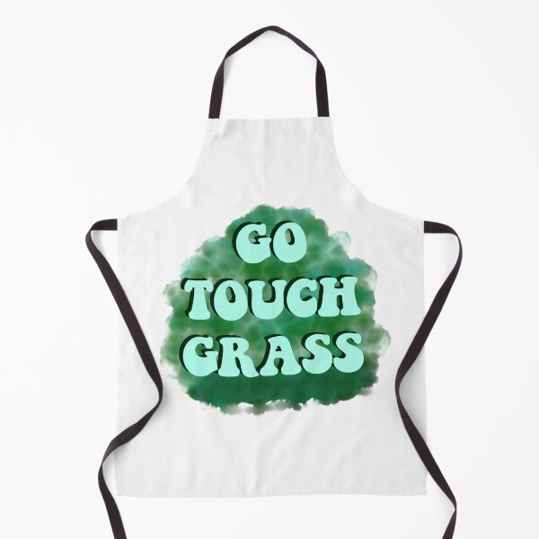 Item preview, Go Touch Grass Sticker designed and sold by Marianna's Meraki.