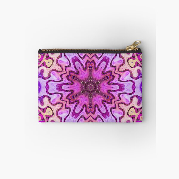 Item preview, Boho Vibes Kaleidoscope Abstract Maximalist Style Hippie Colors Mix of Violet Mauve Lilac Cream 3 of 16 designed and sold by Beachy.