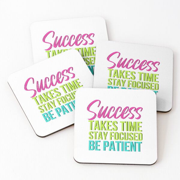 Item preview, Success takes time motivational saying designed and sold by Emotionville.