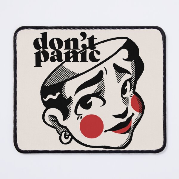 Item preview, Don't Panic designed and sold by SophieMahoney.