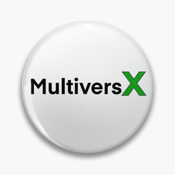 Item preview, MultiversX black logo designed and sold by guaka-molly.