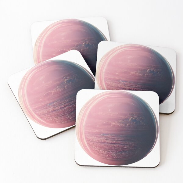 Item preview, Earth planet with a pink ocean designed and sold by zoro92.