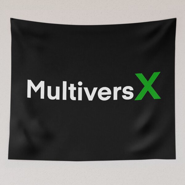 Item preview, MultiversX white logo designed and sold by guaka-molly.