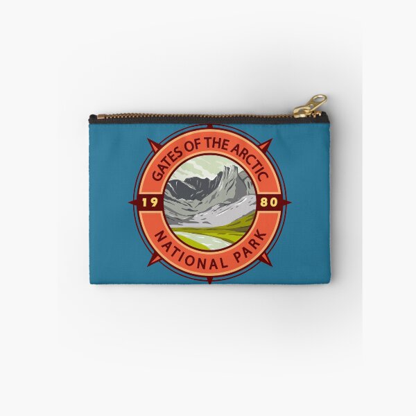 Item preview, Gates of the Arctic National Park Retro Compass Emblem designed and sold by KrisSidDesigns.