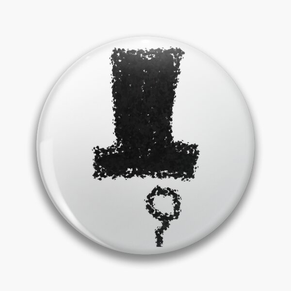 Item preview, Painted Top hat with Monocle designed and sold by Usagicollection.