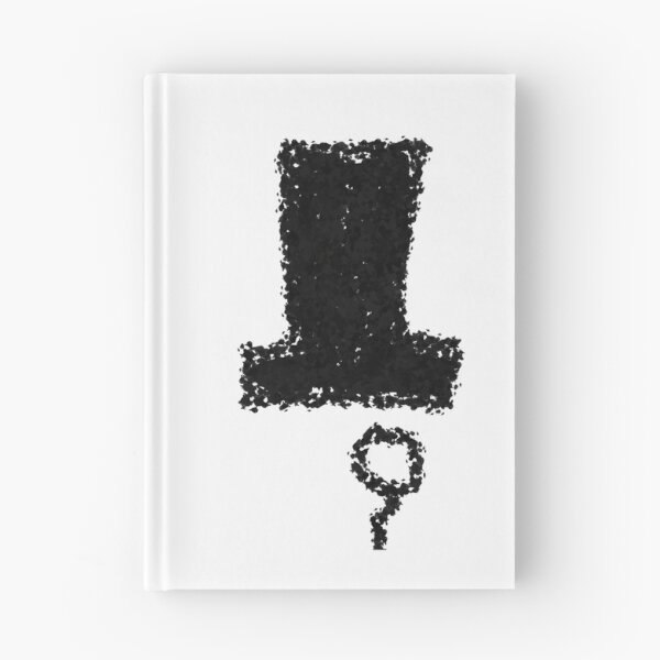 Item preview, Painted Top hat with Monocle designed and sold by Usagicollection.