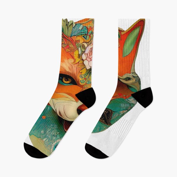 Item preview, Fox carnival mask designed and sold by GorinART.