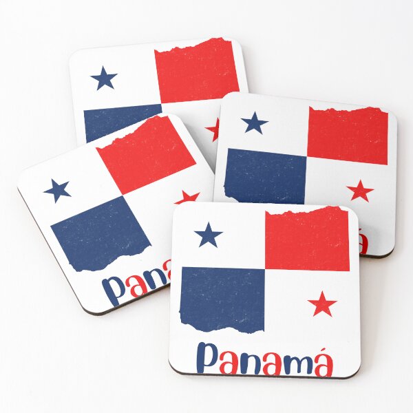 Item preview, Blue and Red Panama Flag designed and sold by taniastyle.