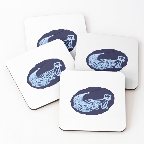 Item preview, Weasel Patronus Sticker designed and sold by Marianna's Meraki.