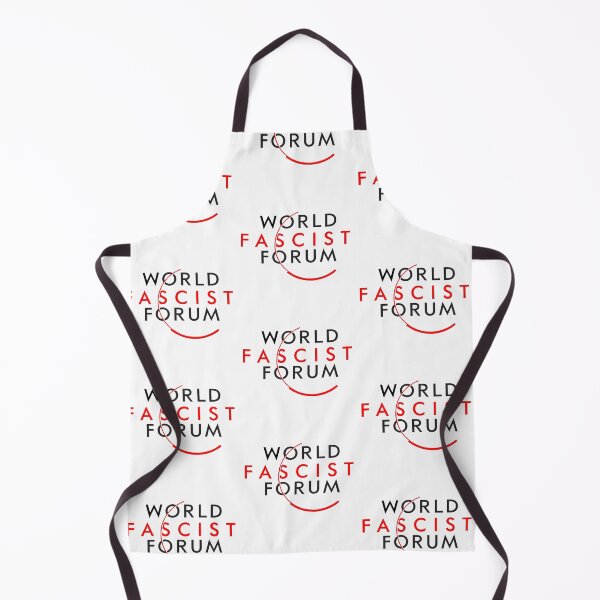 Item preview, World Fascist Forum (WEF World Economic Forum) designed and sold by TheFoolsGallery.