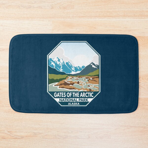 Item preview, Gates of the Arctic National Park Retro Emblem designed and sold by KrisSidDesigns.