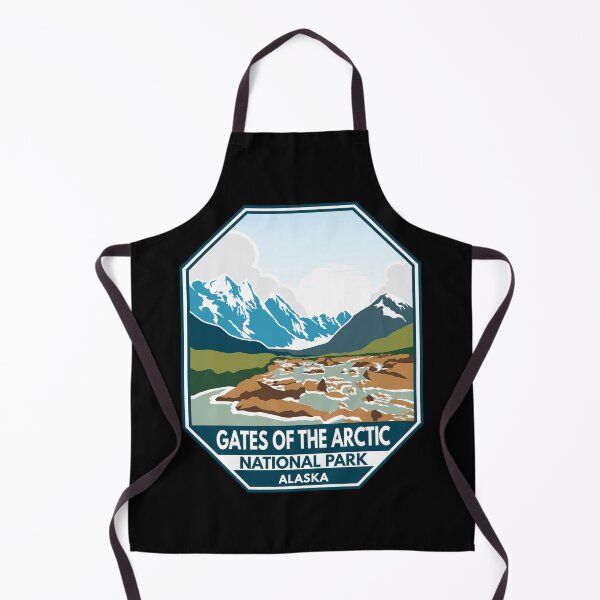 Item preview, Gates of the Arctic National Park Retro Emblem designed and sold by KrisSidDesigns.