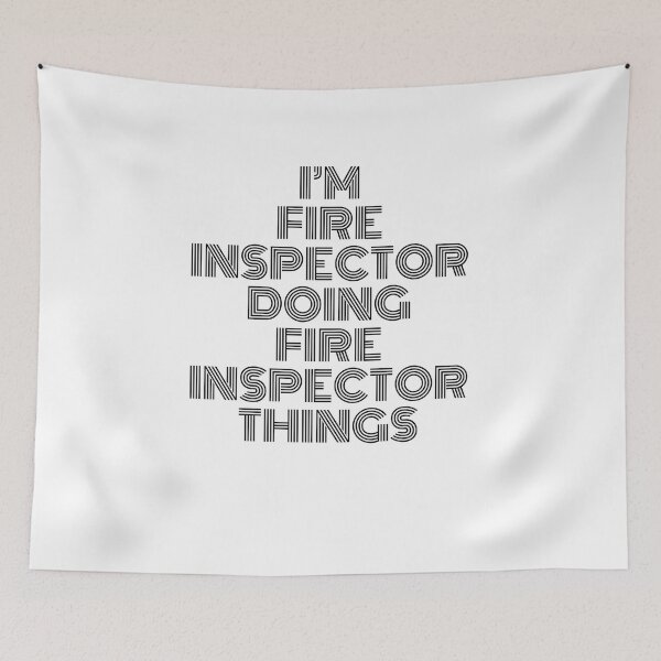 Item preview, I'm Fire inspector Doing Fire inspector Things Vintage Quote designed and sold by SVPOD.