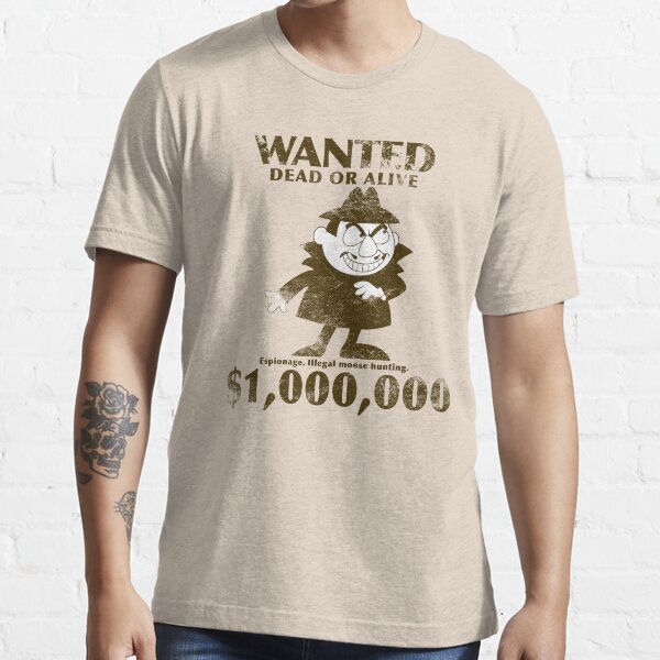 bullwinkle tee shirt