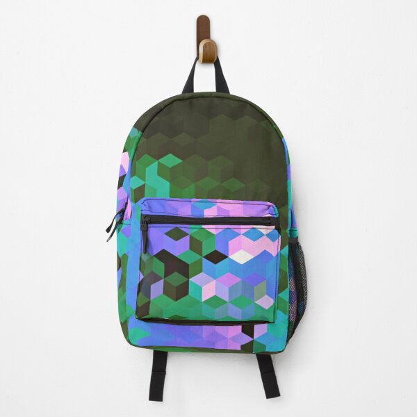 Item preview, Fluorescent Green & Violet Pixels | StokedUpArt designed and sold by StokedUpArt.