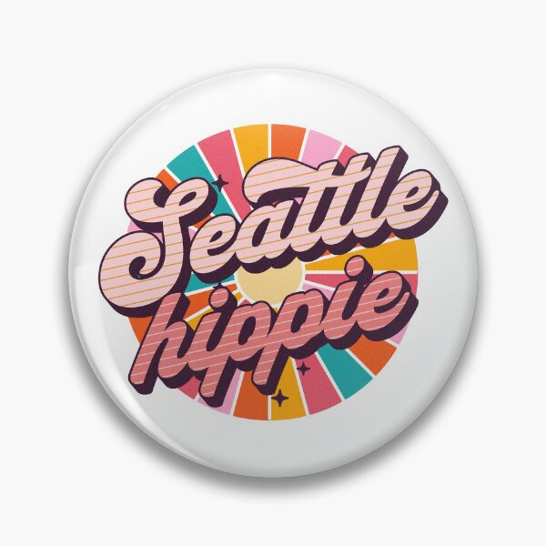 Item preview, Seattle Hippie - Cyber Monday - Pacific Northwest Washington State designed and sold by AlanPhotoArt.