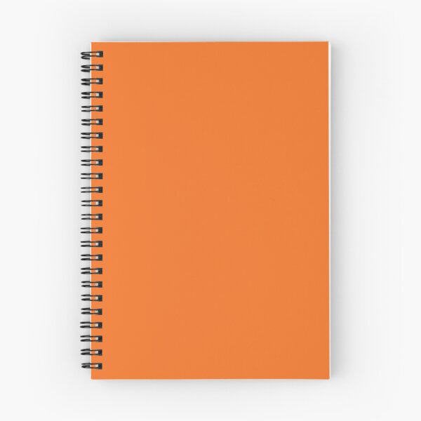 Item preview, Construction Orange Solid Plain Background designed and sold by burbankdesigns.