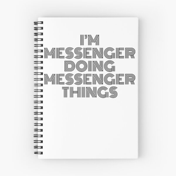 Item preview, I'm Messenger Doing Messenger Things Vintage Quote designed and sold by SVPOD.