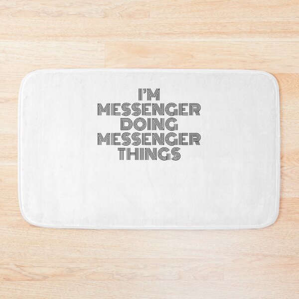 Item preview, I'm Messenger Doing Messenger Things Vintage Quote designed and sold by SVPOD.