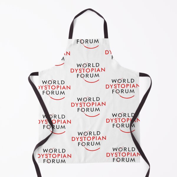 Item preview, World Dystopian Forum (WEF World Economic Forum) designed and sold by TheFoolsGallery.